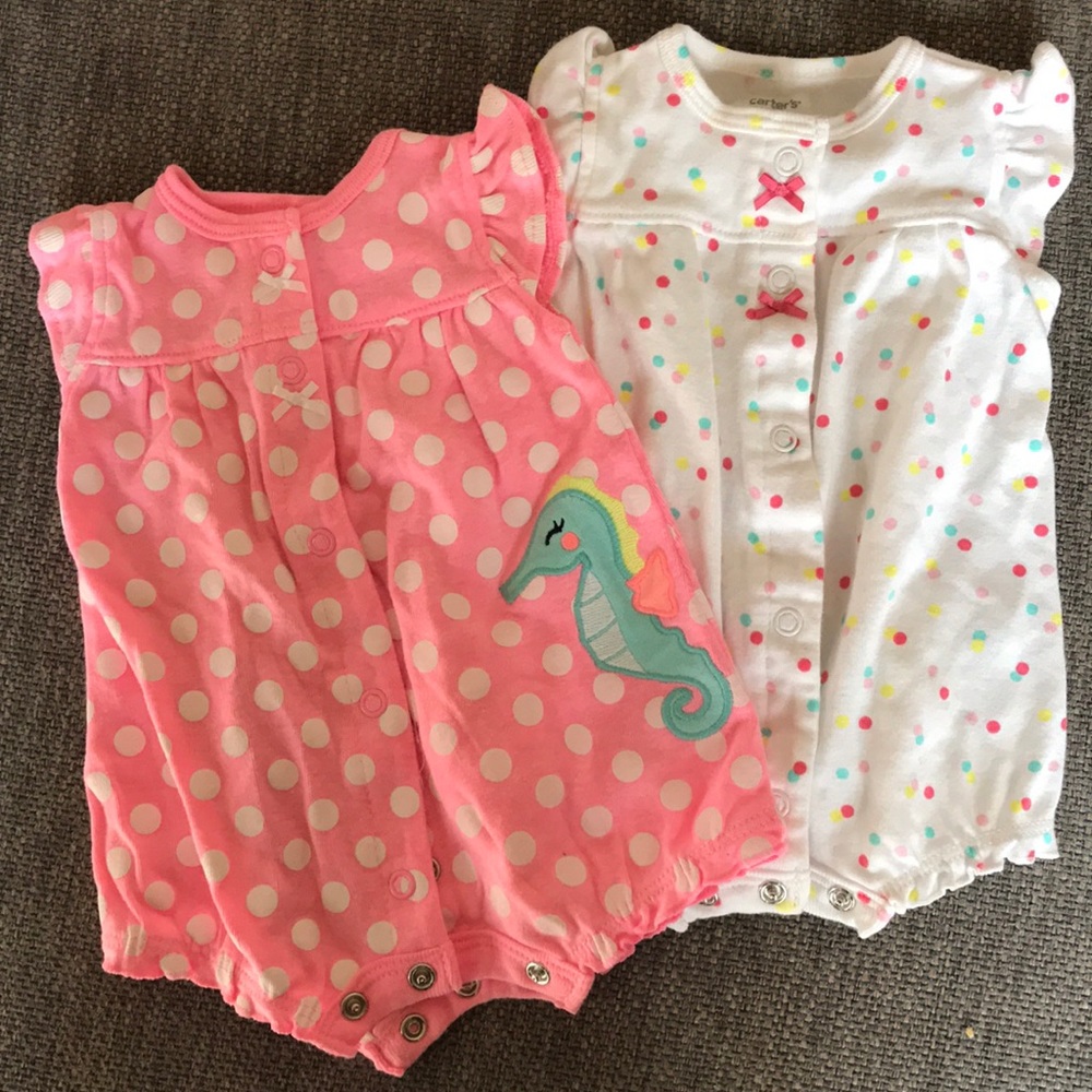 Newborn one pieces, 2 in set